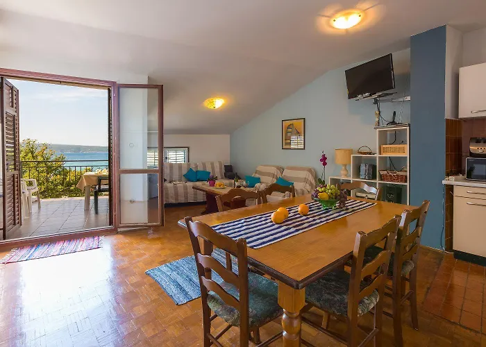 アパート Zentrumsnahes Nur 130 Meter Zum Mit Meerblick - Hunde Willkommen